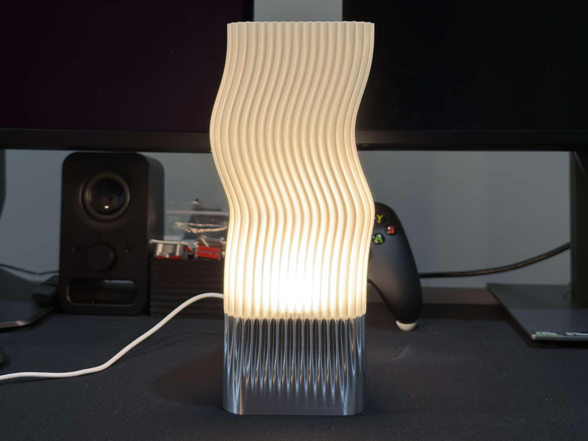 Triangular Churro Lamp for LED Lamp Kit 001