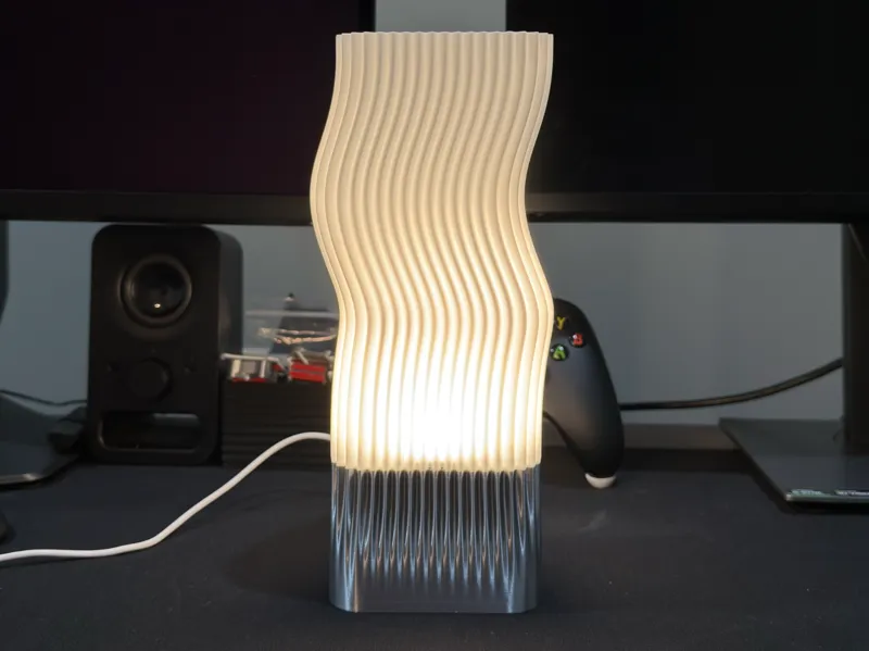 Triangular Churro Lamp for LED Lamp Kit 001
