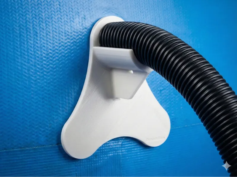 Piscina Pipe Holder, Mangueira Bracket Mount