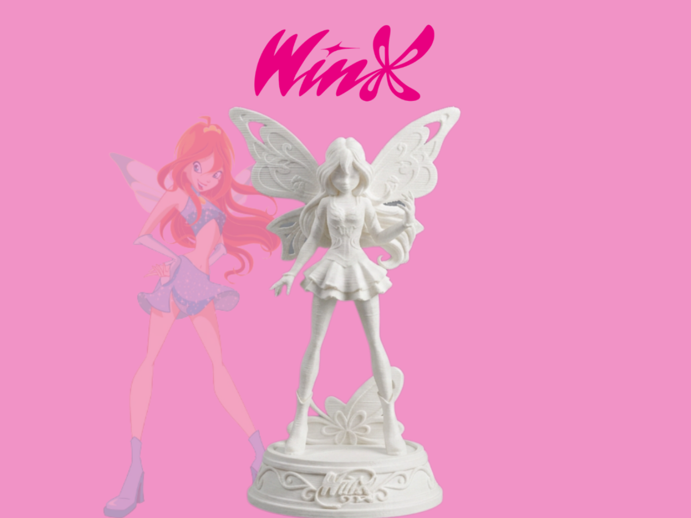 Bloom – Winx Club Inspired Figurine