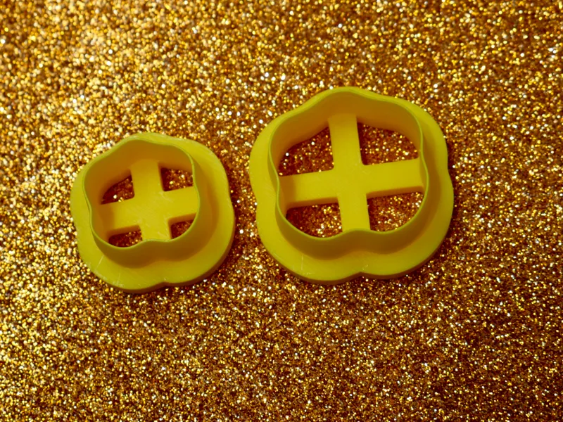 Fried Egg Outline Polymer Clay Cutter