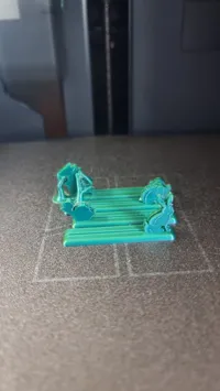 high res one plate 0.08mm layer, 2 walls, 15% infill