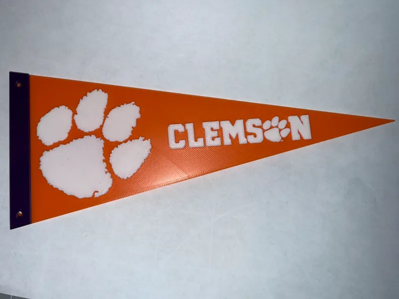 Clemson Tigers Pennant