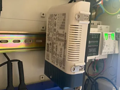 Meanwell LCM-40 DIN rail mount