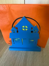 Porte-serviettes maison hantée pour Halloween — photo 6