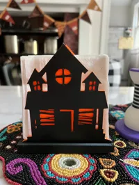Porte-serviettes maison hantée pour Halloween — photo 2