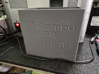 Bambulab Big Poops Collector - BamPoo