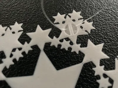 snowflake v2 by BlueRiverMountain3D MakerWorld: Download Free 3D Models