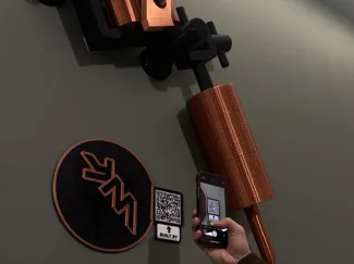 Giant tattoo machine