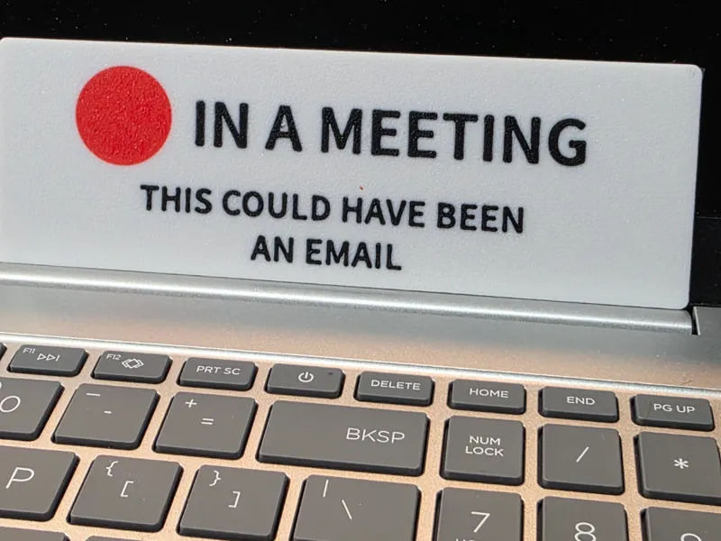Reals Teams Status - This Could Have Been An Email