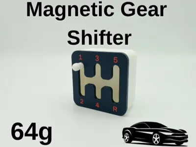 Magnetic Gear Shifter Fidget 