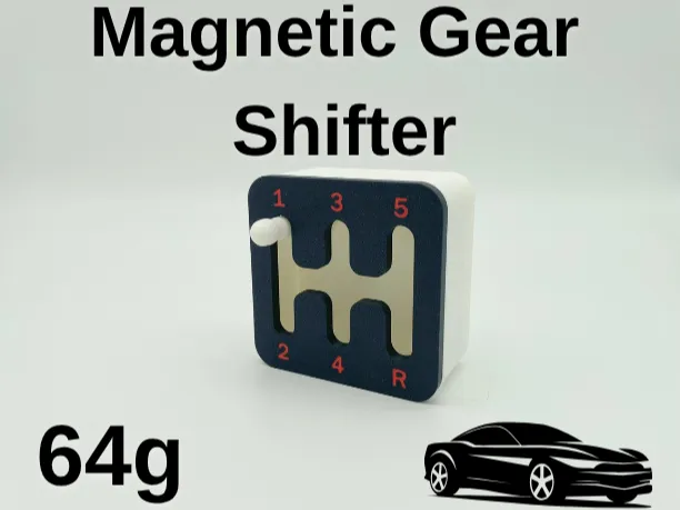 Magnetic Gear Shifter Fidget