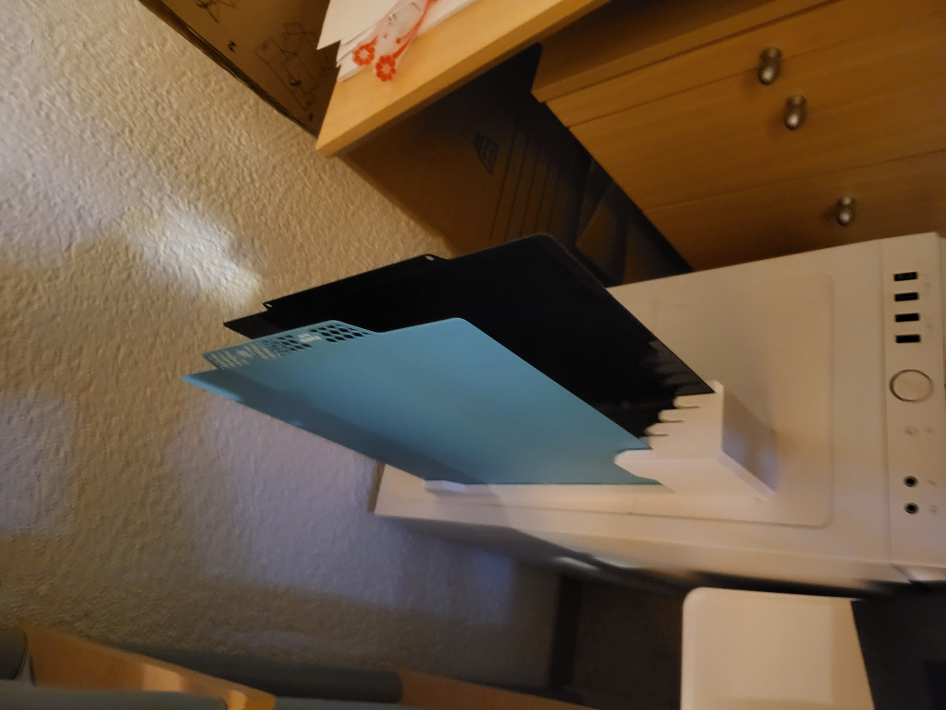 Snapmaker U1 5 buildplate organizer vertical stand