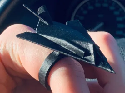 Car Window - Stealth Jet (F-117 Nighthawk)