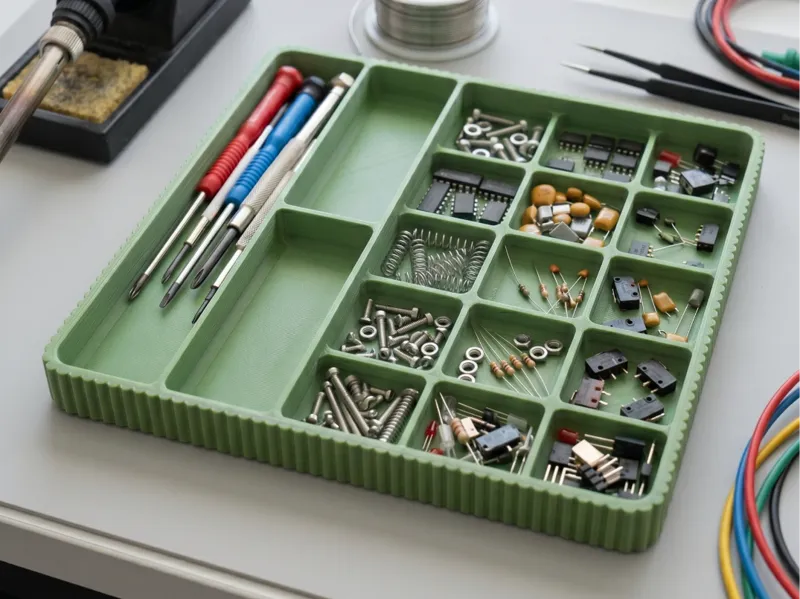 Leonardo Tray - Electronics Disassembly 18 slots