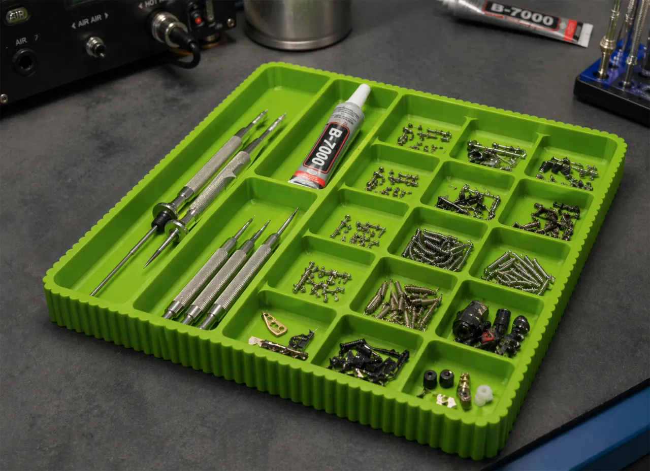 Leonardo Tray - Electronics Disassembly 18 slots view 2