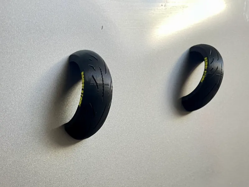 Motorcycle Tire Fridge Magnet for 6x3mm Magnets