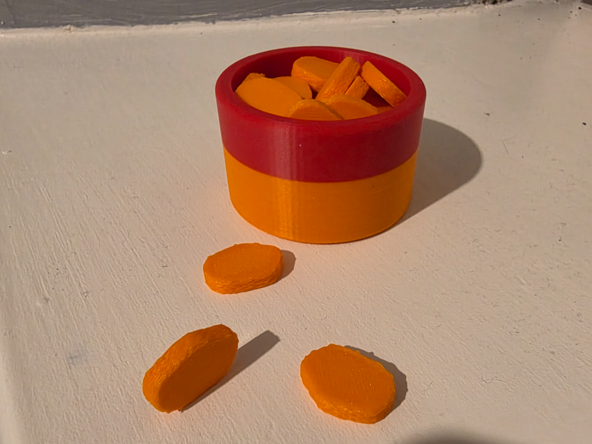 Toy Rabbit Bowl and Food