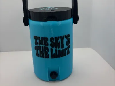 The Skys the limit 12oz can coolie