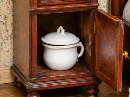 Miniature Chamber Pot with Lid