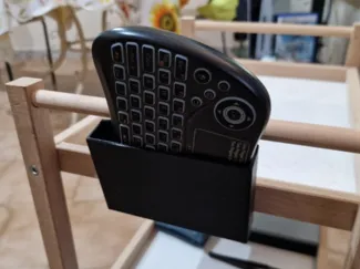 The simplest TV remote keyboard container