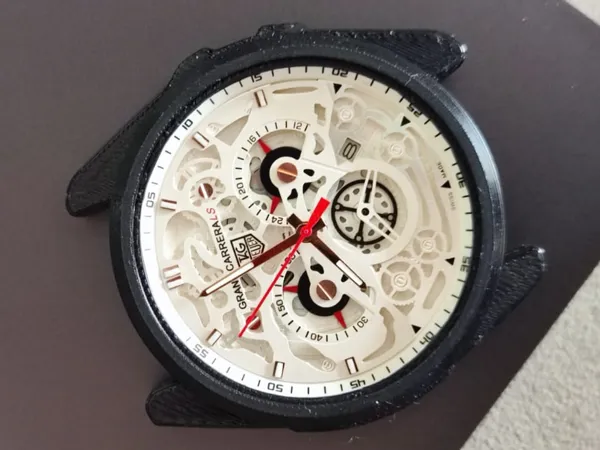 Boîtier de montre style TAG Heuer Grand Carrera