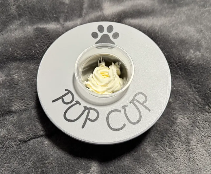 Starbucks Pup Cup Bowl Adapter