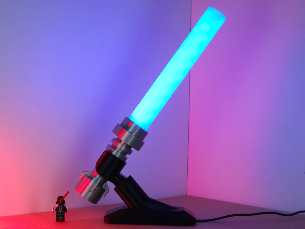 Giant LEGOs-Like Lightsaber Lamp (10:1 scale) view 4
