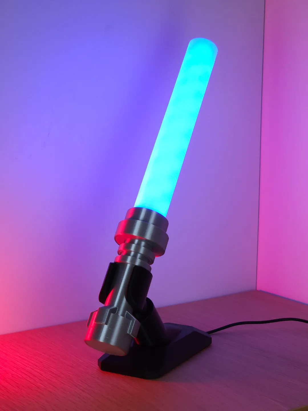 Giant LEGOs-Like Lightsaber Lamp (10:1 scale) view 2
