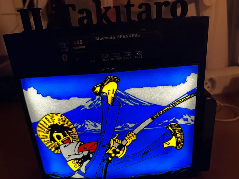 Sanpei light box e musica