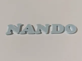 Nando Schriftzug