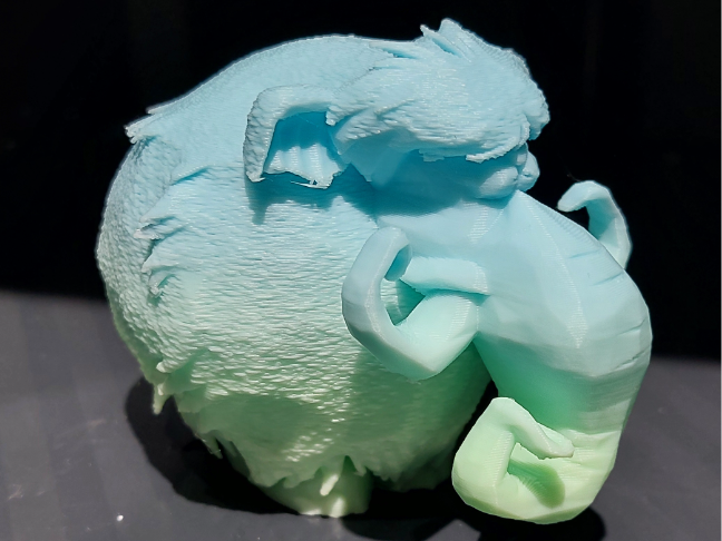 Stylized Low-Poly Mammoth