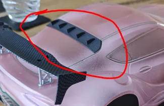 MST SUPRA roof spoiler