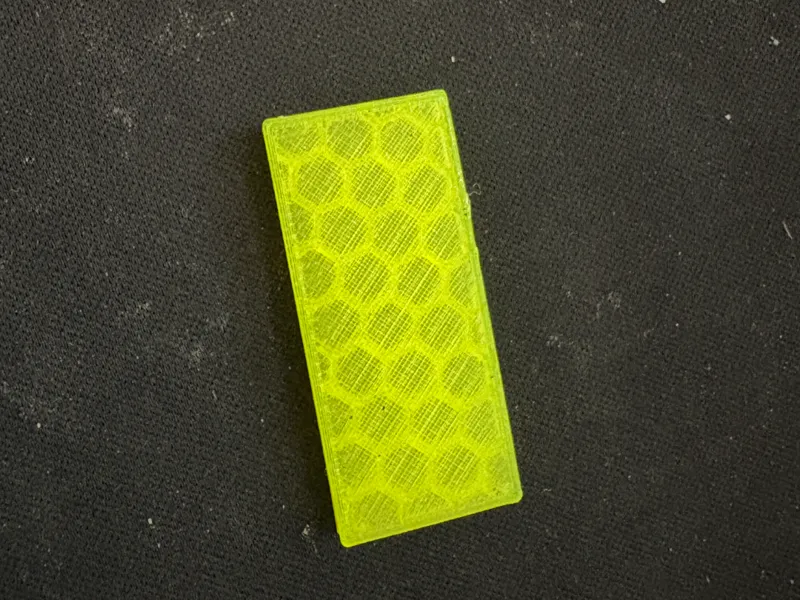 Simple slab with honeycomb fill