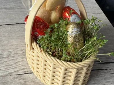 Cress Easter Basket