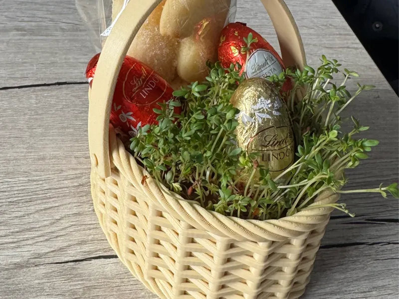 Kresse Osterkorb