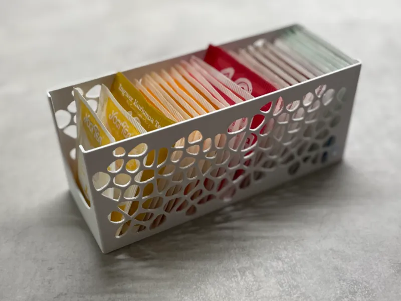 Teabag Box voronoi - stackable