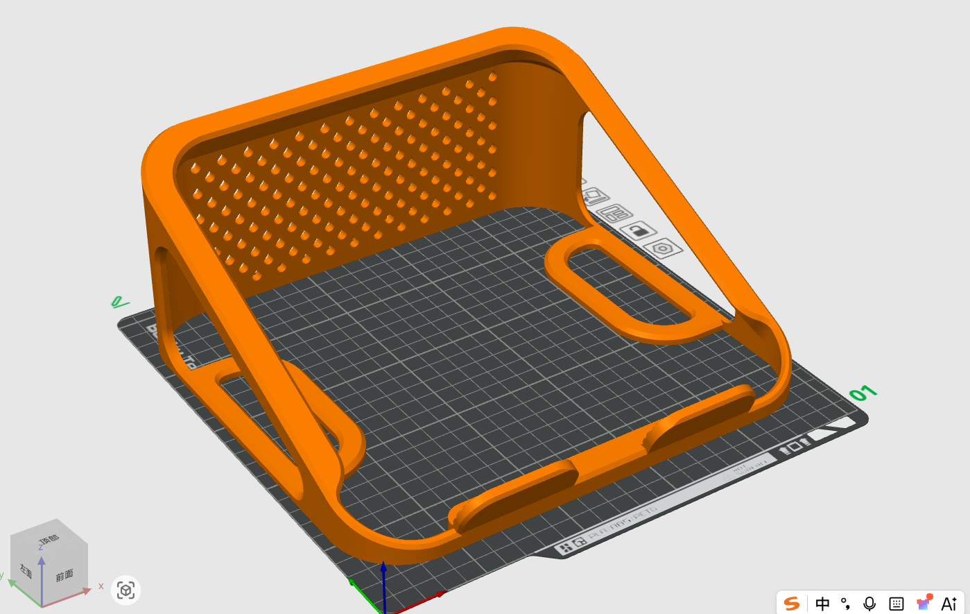 Miniatura 3 do modelo 3D 笔记本支架