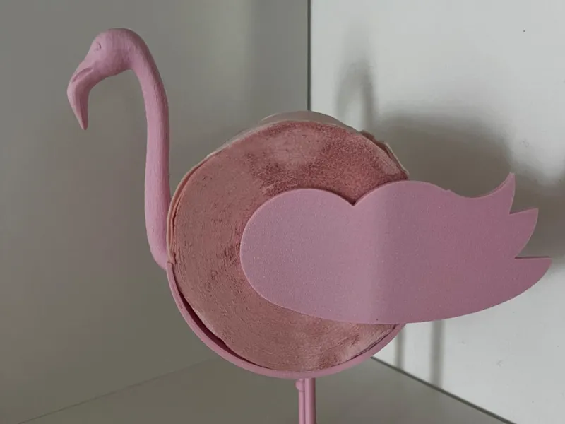 Flamingo Klopapierhalter V3
