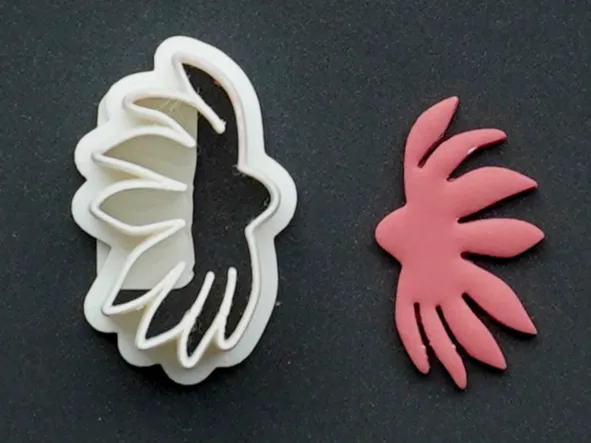 Flower Polymer Clay Cutter Earrings Necklaces