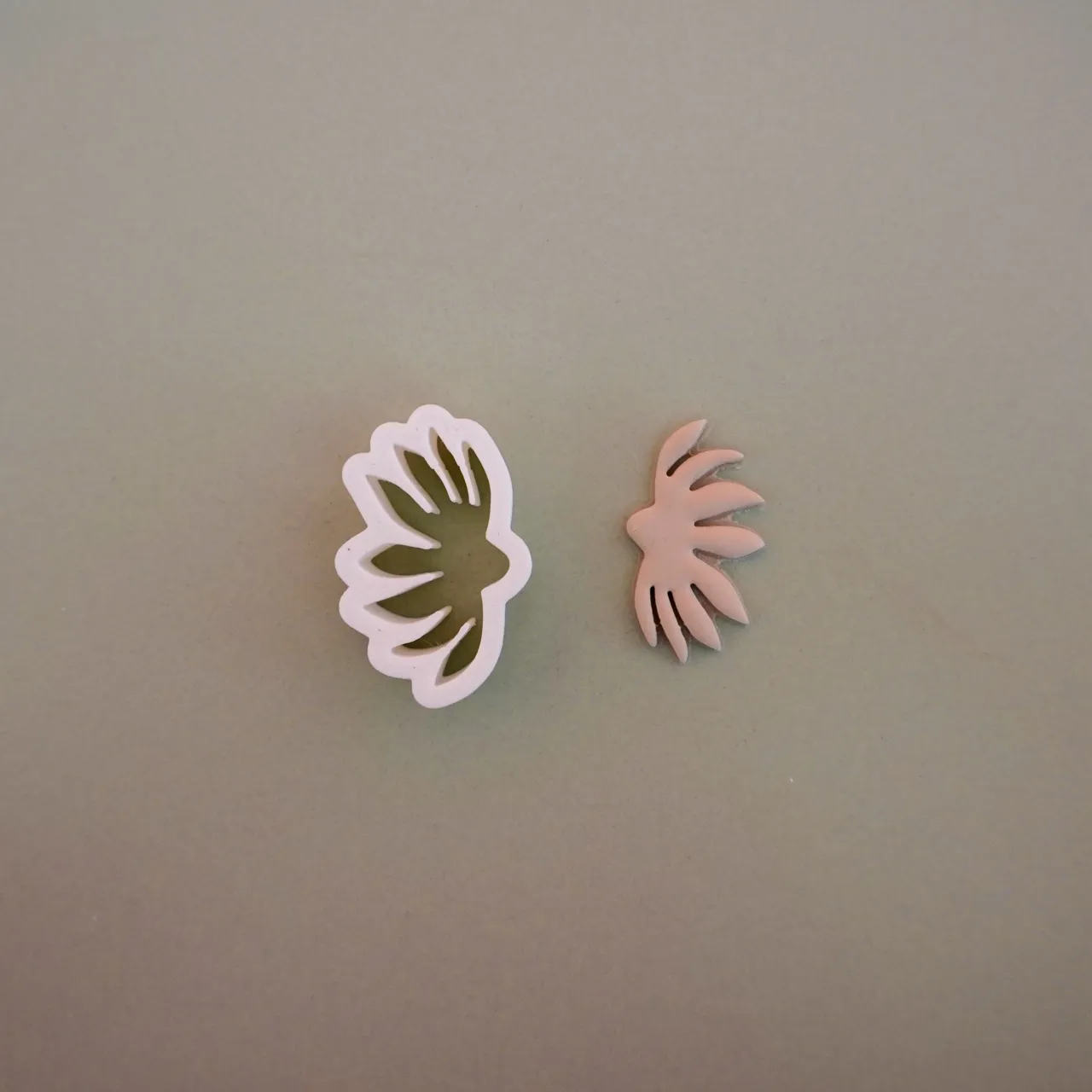 Flower Polymer Clay Cutter Earrings Necklaces view 4