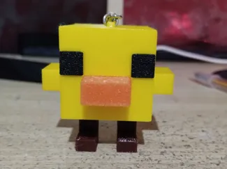 Pollito Minecraft Sin AMS