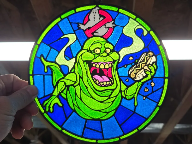 Stained Glass Slimer