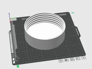 5 inch Duct Blank