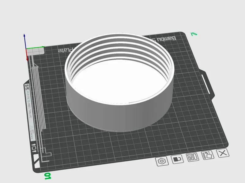 5 inch Duct Blank