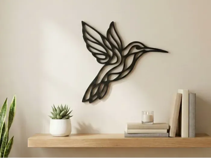 Colibri Modern Abstract -Colibri Moderno Abstracto