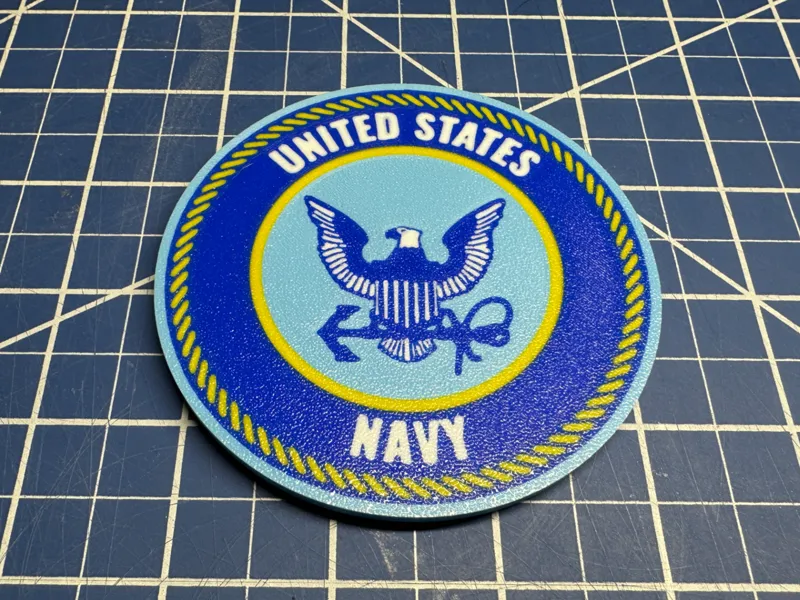 US Navy Coaster + 3 Caddy Size Options