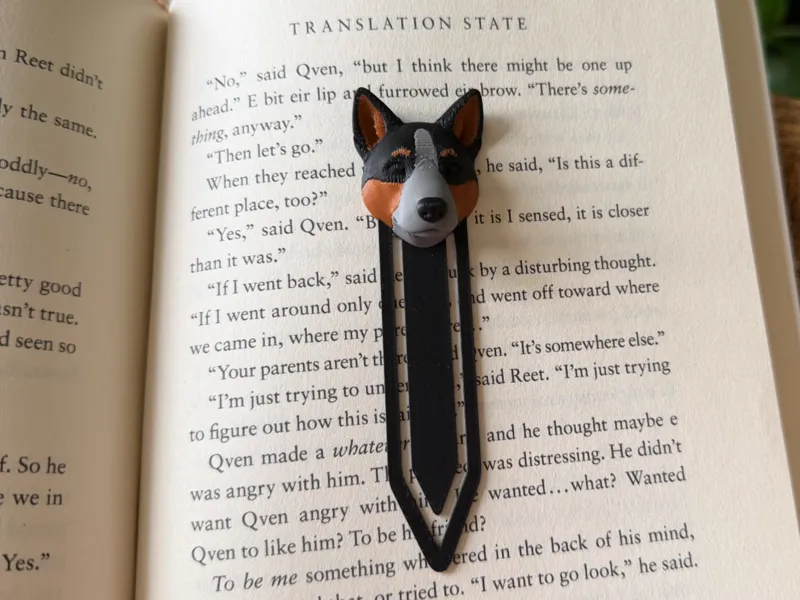 Australian cattle dog bookmark