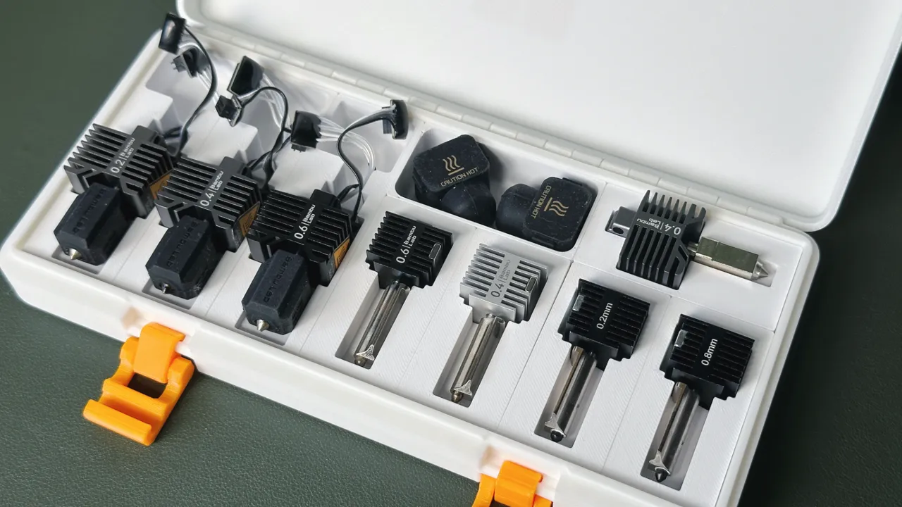 拓竹全系列模块化收纳盒Modular Storage Box for Bambu view 3
