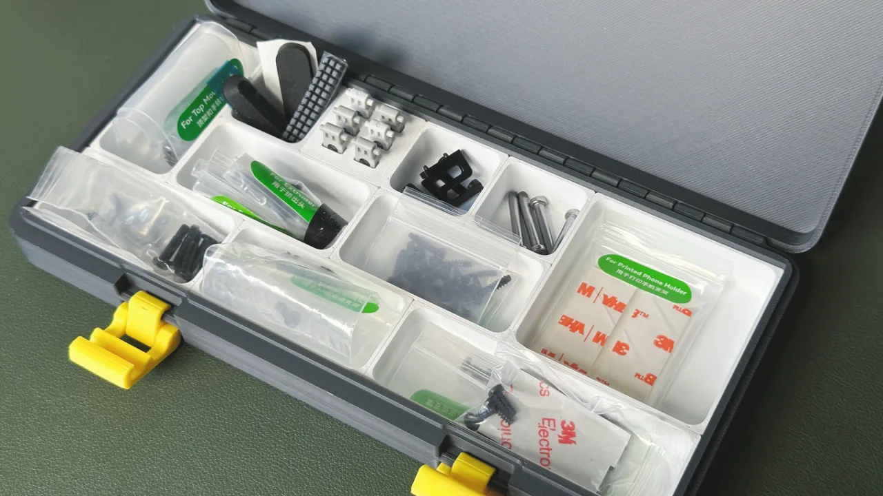 拓竹全系列模块化收纳盒Modular Storage Box for Bambu view 4